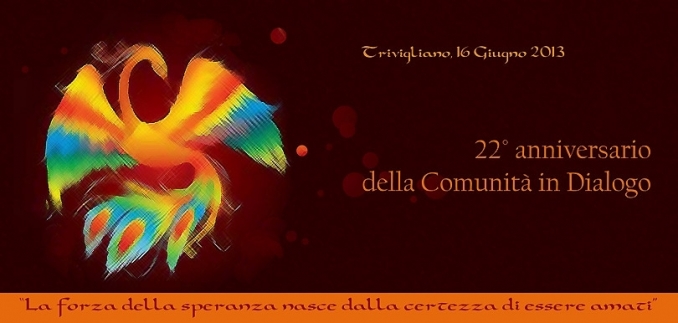 22° Anniversario della Comunità in Dialogo - Comunità in Dialogo onlus